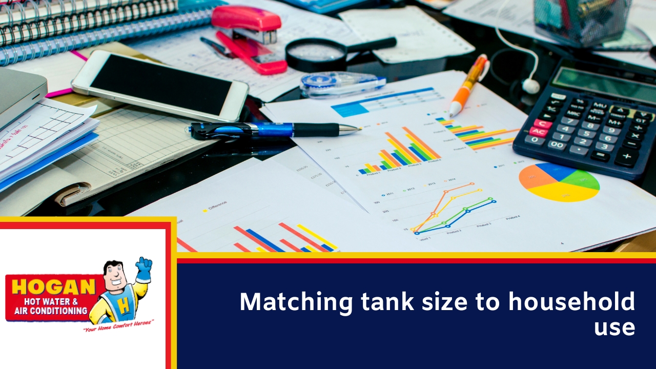 Matching tank size to household use