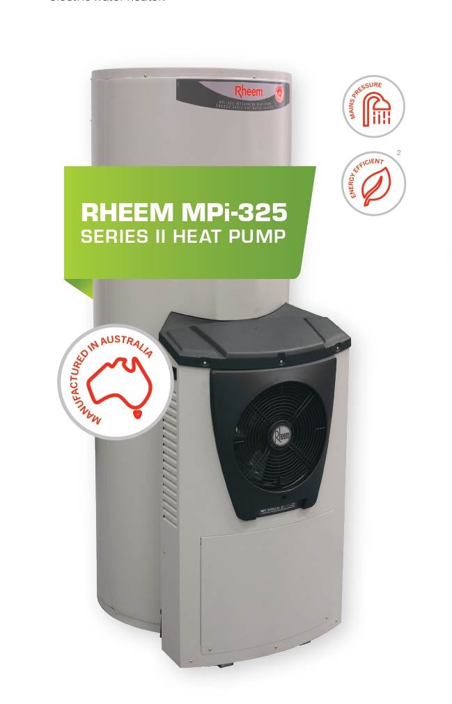 Rheem Heat Pump » RHE536 Rheem MPi 325